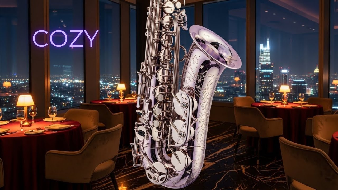 🎷SAX FOR COZY ENVIRONMENT-THEME No.9 !!🍸#saxophone #sax #aimusic #cozy