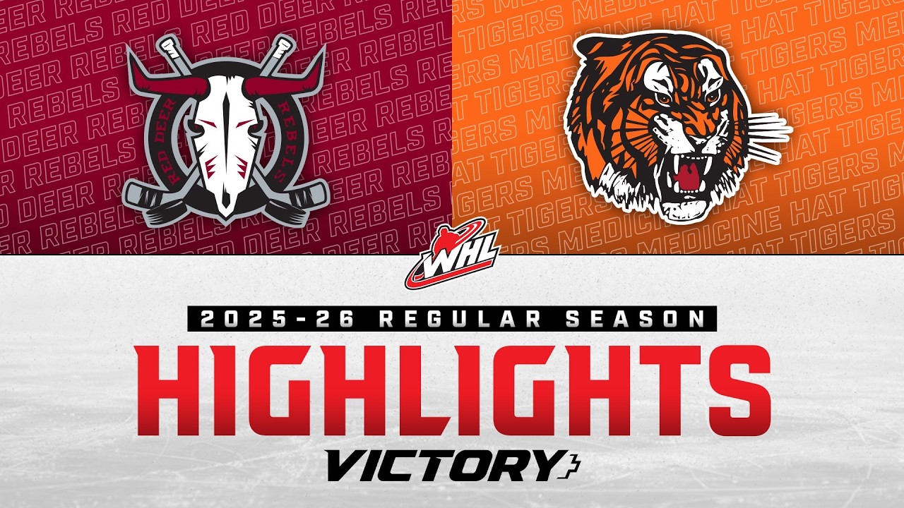 Матч Red Deer Rebels против Medicine Hat Tigers 16 февраля | Обзор матчей WHL 2025-26