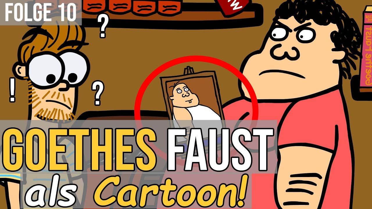 Der Nachbarin Haus | Goethes Faust als Cartoon Folge 10