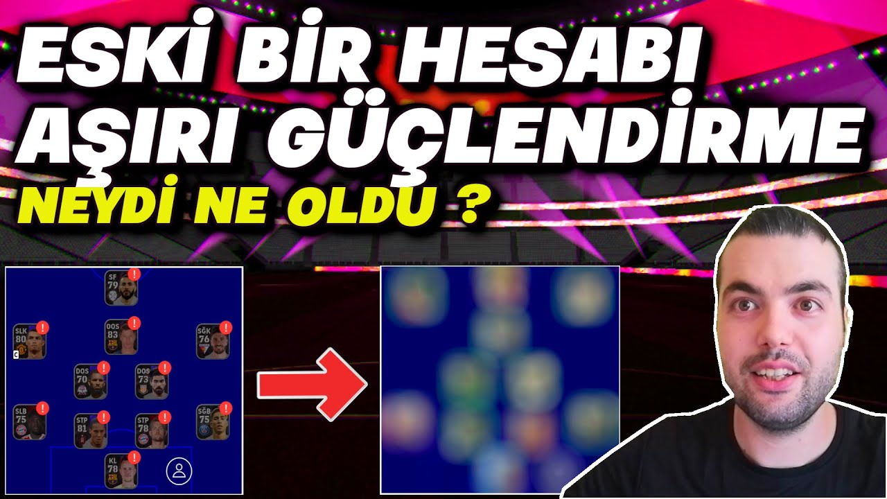 ESKİ BAKIMSIZ BİR HESABI AŞIRI GÜÇLENDİRME ! NEYDİ NE OLDU 1. BÖLÜM ( eFootball 2023 Mobile )