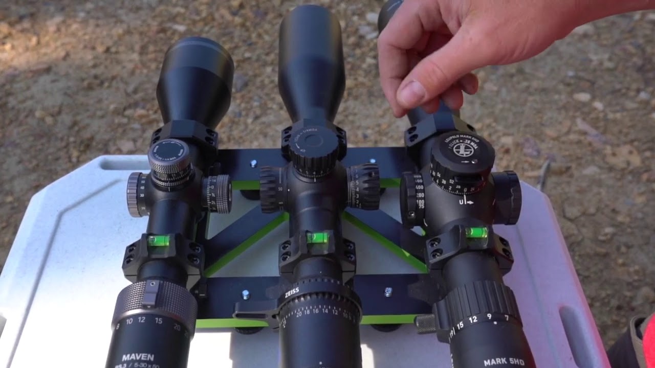 Long-Range Riflescope Initial Thoughts- Maven RS.3 VS Zeiss Conquest V6 VS Leupold Mark 5 HD