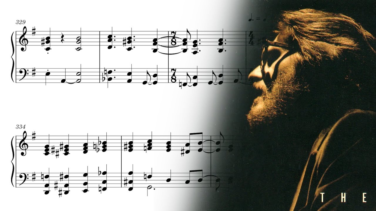 An insane Bill Evans Intro for Nardis (Live In Paris 1979, Transcription)