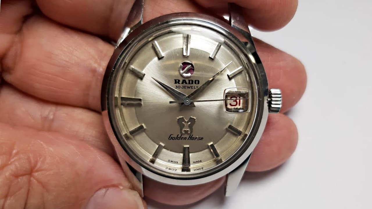 OROLOGIO RADO GOLDEN HORSE SMONTAGGIO IN LIVE LAB 10.10.2024