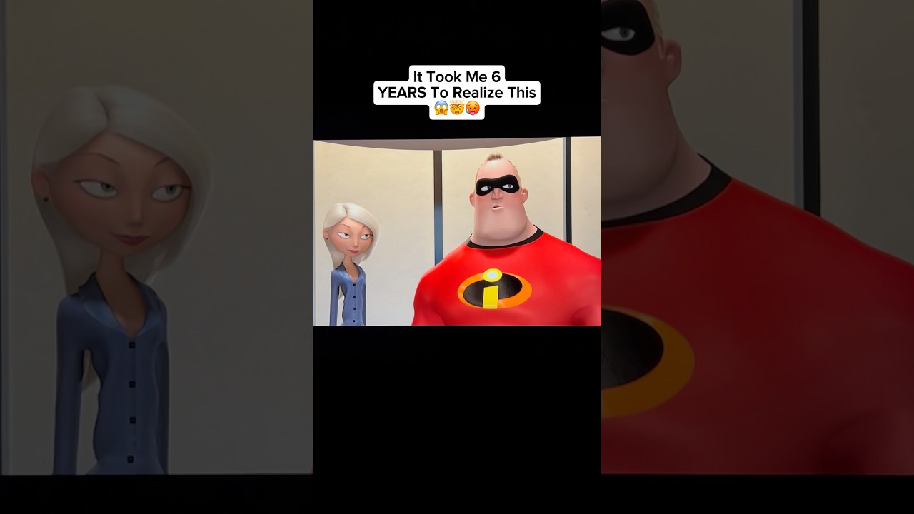 It took me 6 years to notice these Eastereggs😱🤯#theincredibles #toystory #disney #mistery