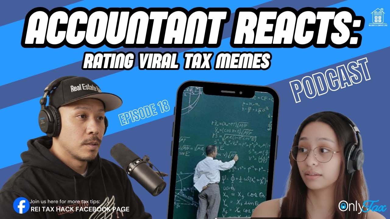 Accountant Reacts: Reacting to a Viral Tax Memes OnlyTax | Episode 18