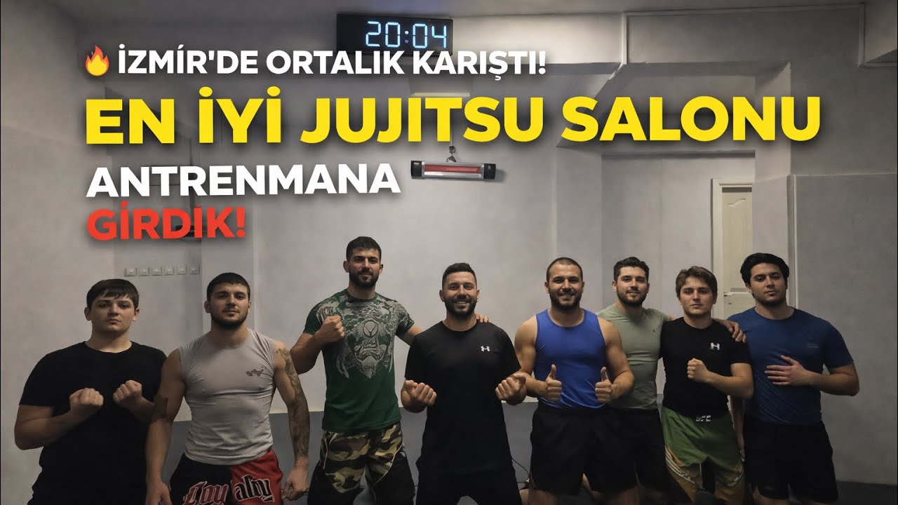 MMA dövüşçüsü Jujitsu Salonunda | ASHINA CLAN İZMİR