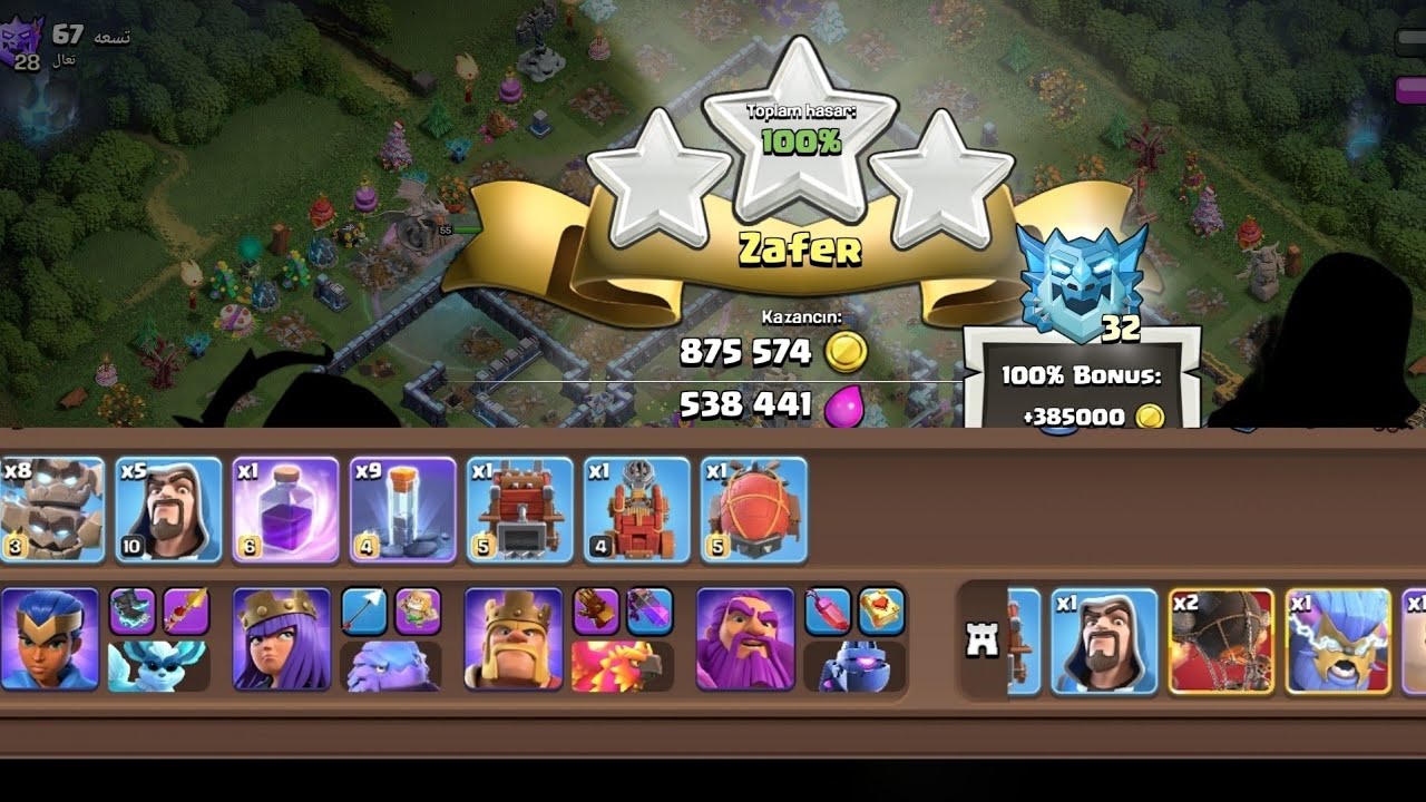 METEOR GOLEMİ SALDIRISI - Meteor Golem Attack Strategy COC TH18 KRİSTAL LİGİ