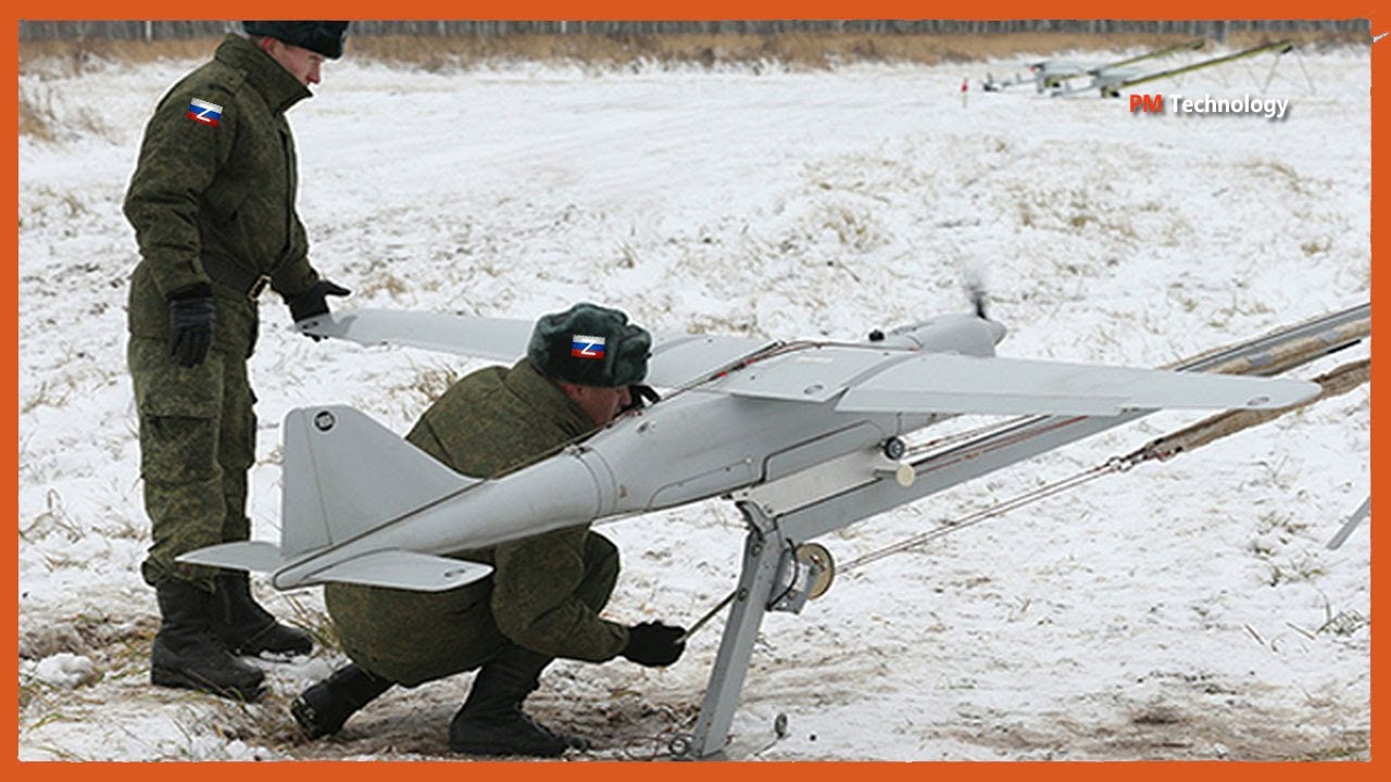 Russian Orlan-10 drone destroys Ukrainian radar, tanks and vehicles - Drone in Action