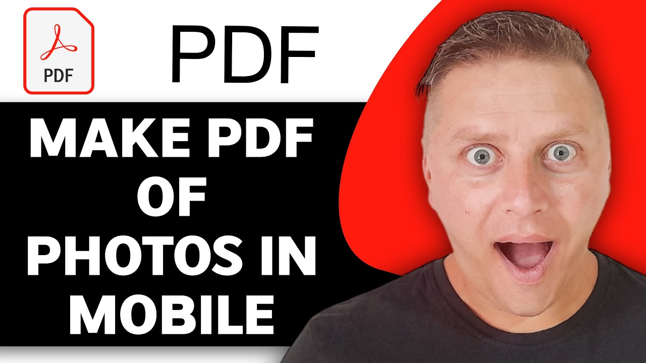 How to Make PDF of Photos in Mobile | PDF Tutorial 2026