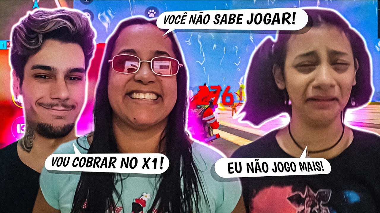MINHA MAMÃE BRAVA TENTOU ME HUMILHAR NESSE X1 JUNTO COM MINHA IRMÃ MAS A VINGANÇA ESTAVA PRONTA KK 😭