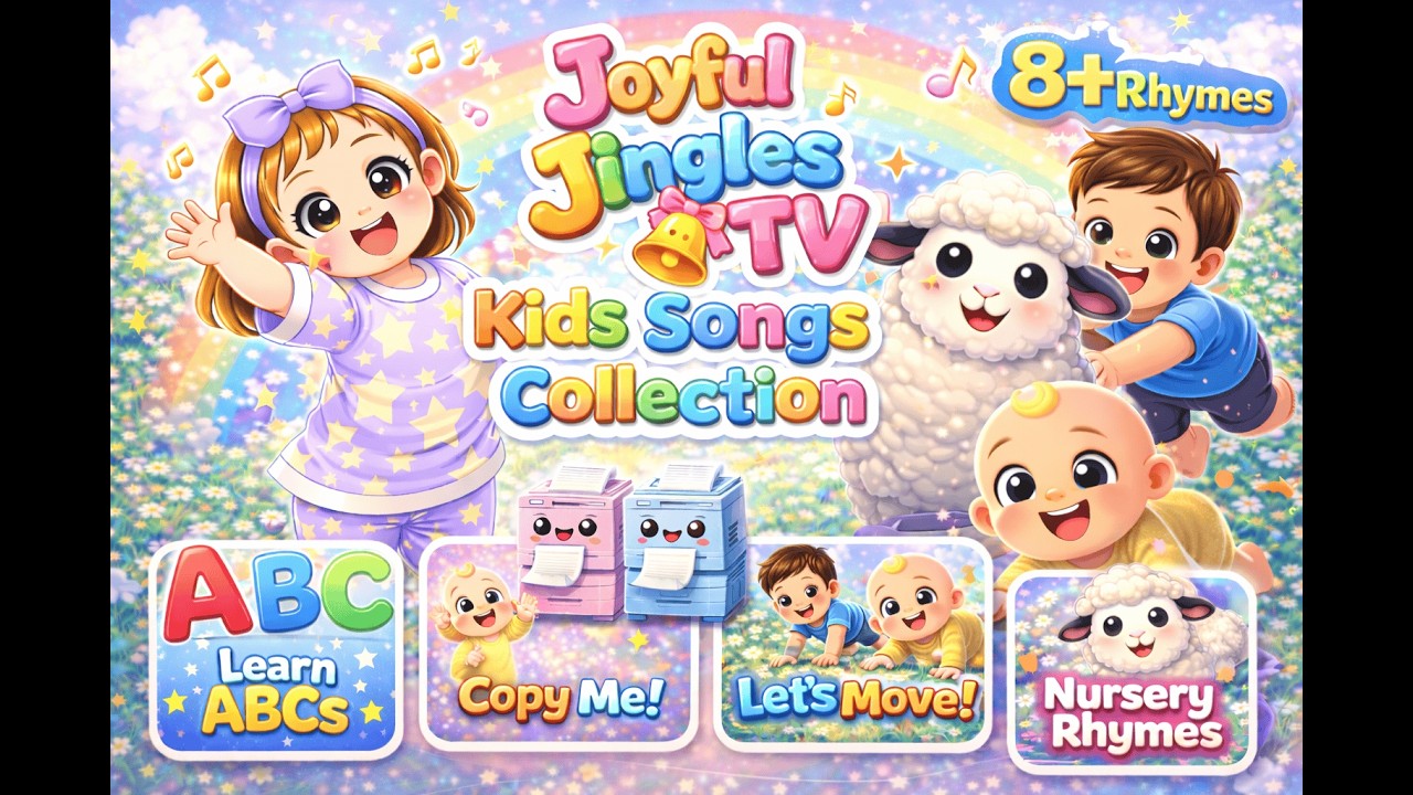 Best Kids Songs Collection 🎶 ABC, Copy Me, Let’s Move, Wooly Sheep & More 👶 | Joyful Jingles TV
