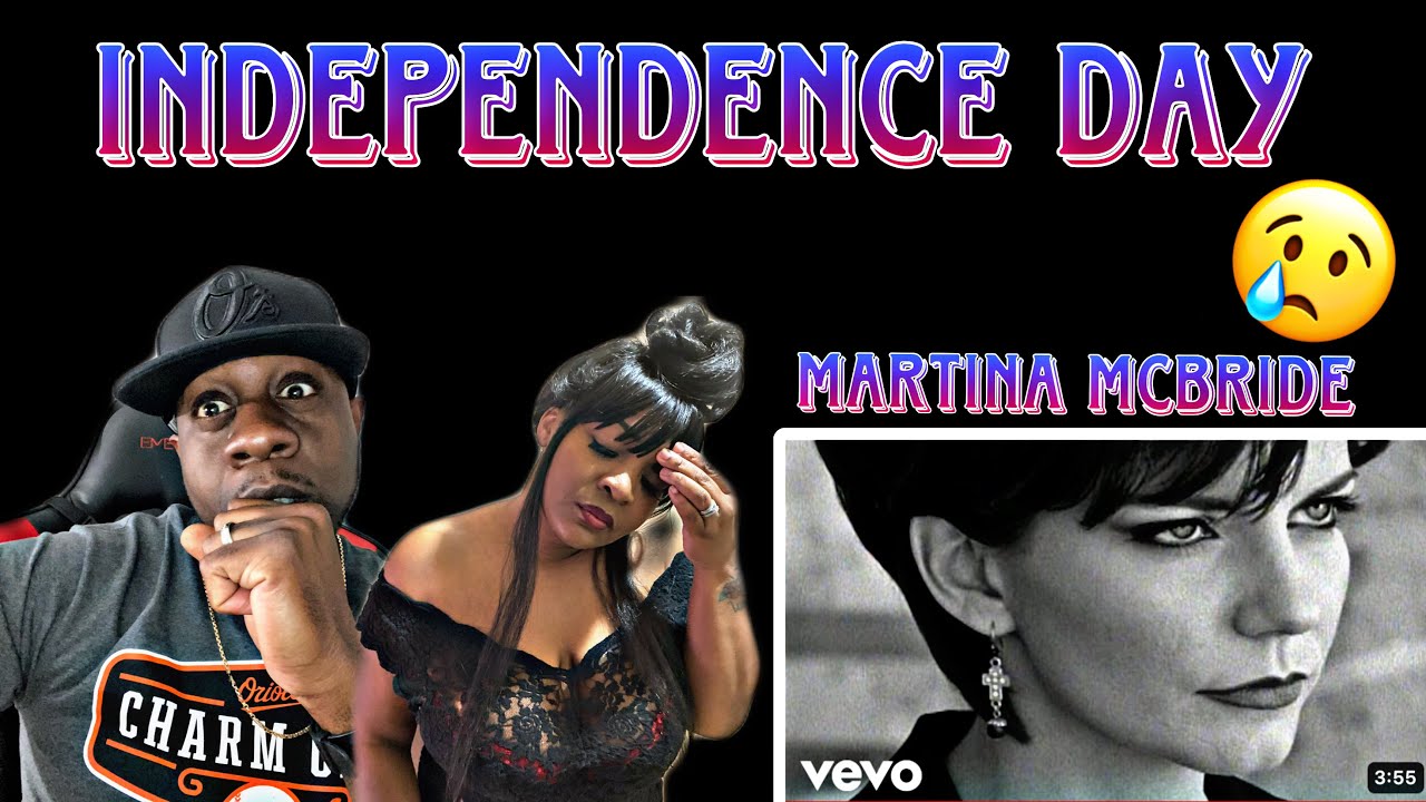THIS MADE MEL CRY!!!!   MARTINA MCBRIDE - INDEPENDENCE DAY  (REACTION)