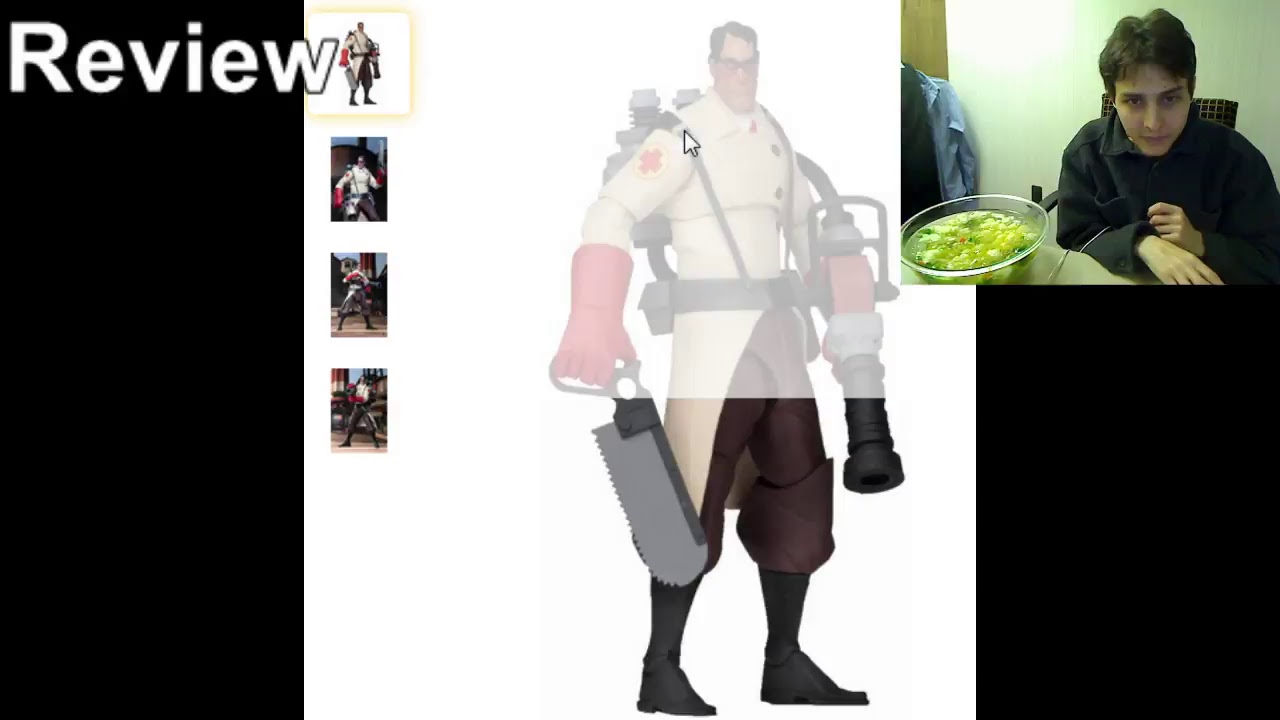 Review Of The NECA Team Fortress 2 Medic Action Figure