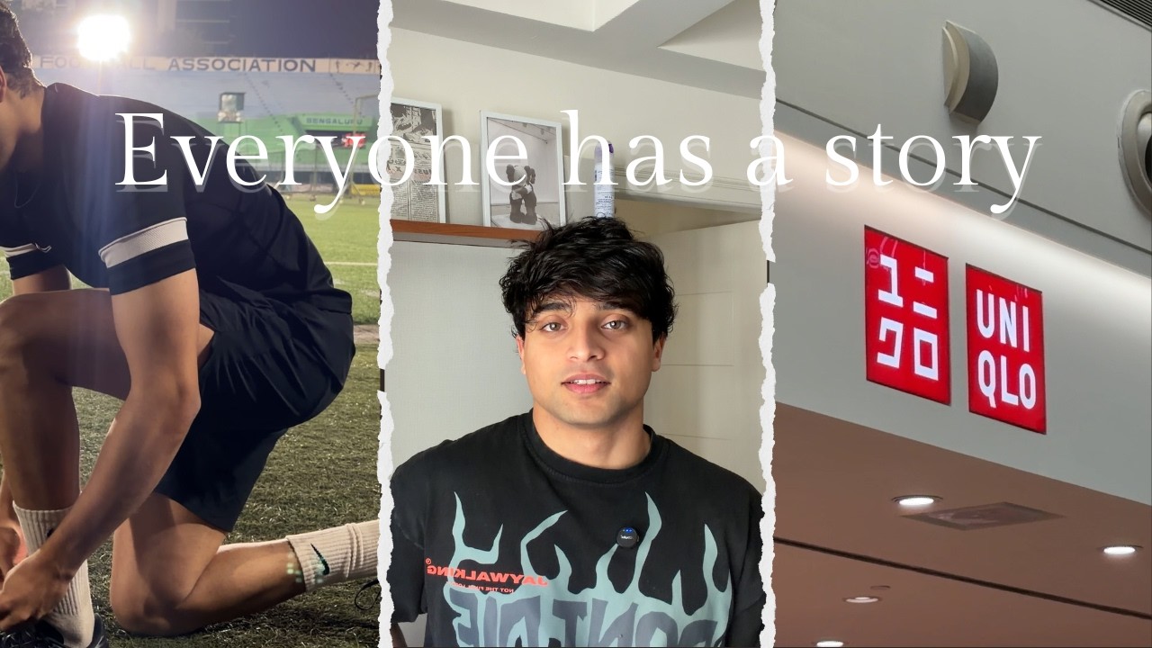 A reflective vlog | Shopping, talking, football