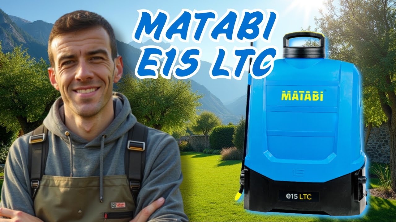 🔧 MATABI E15 LTC | El pulverizador eléctrico que revoluciona el 2025 🔋💦