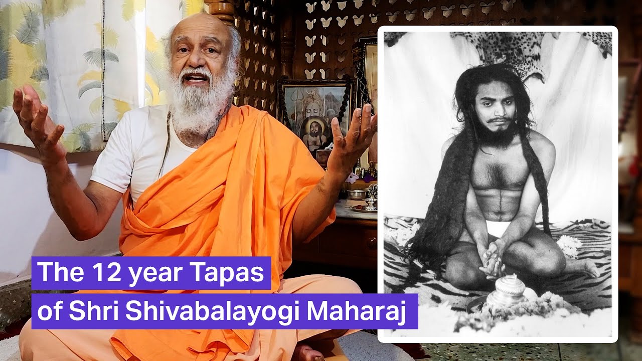Babaji tells the story of Shivabalayogi's Tapas
