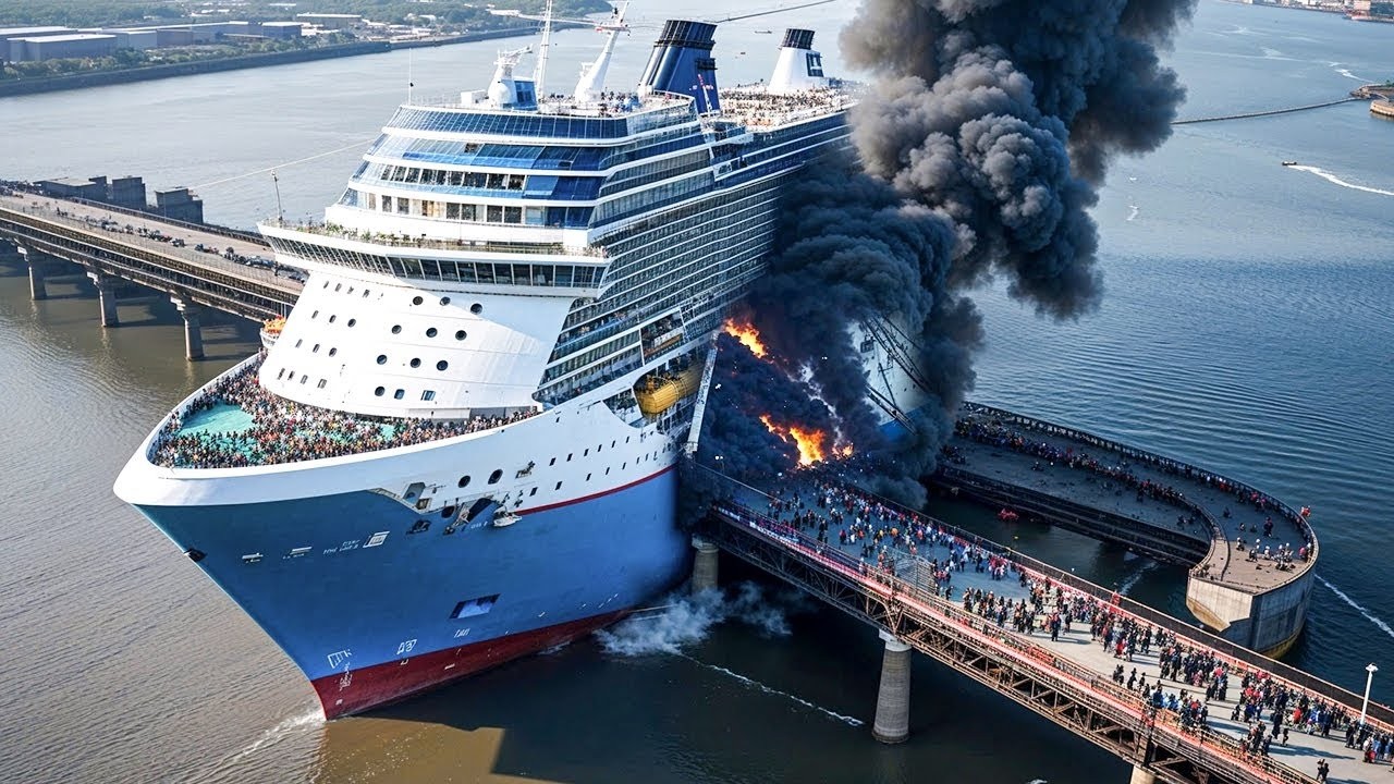 Biggest Ship Collisions and Mistakes Caught On Camera | Best Of Month #2