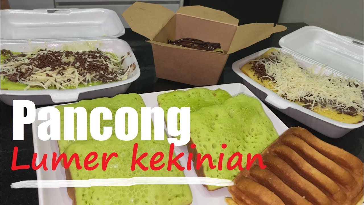 Cara membuat Pancong Lumer  Kekinian dengan Varian rasa & topping kekinian