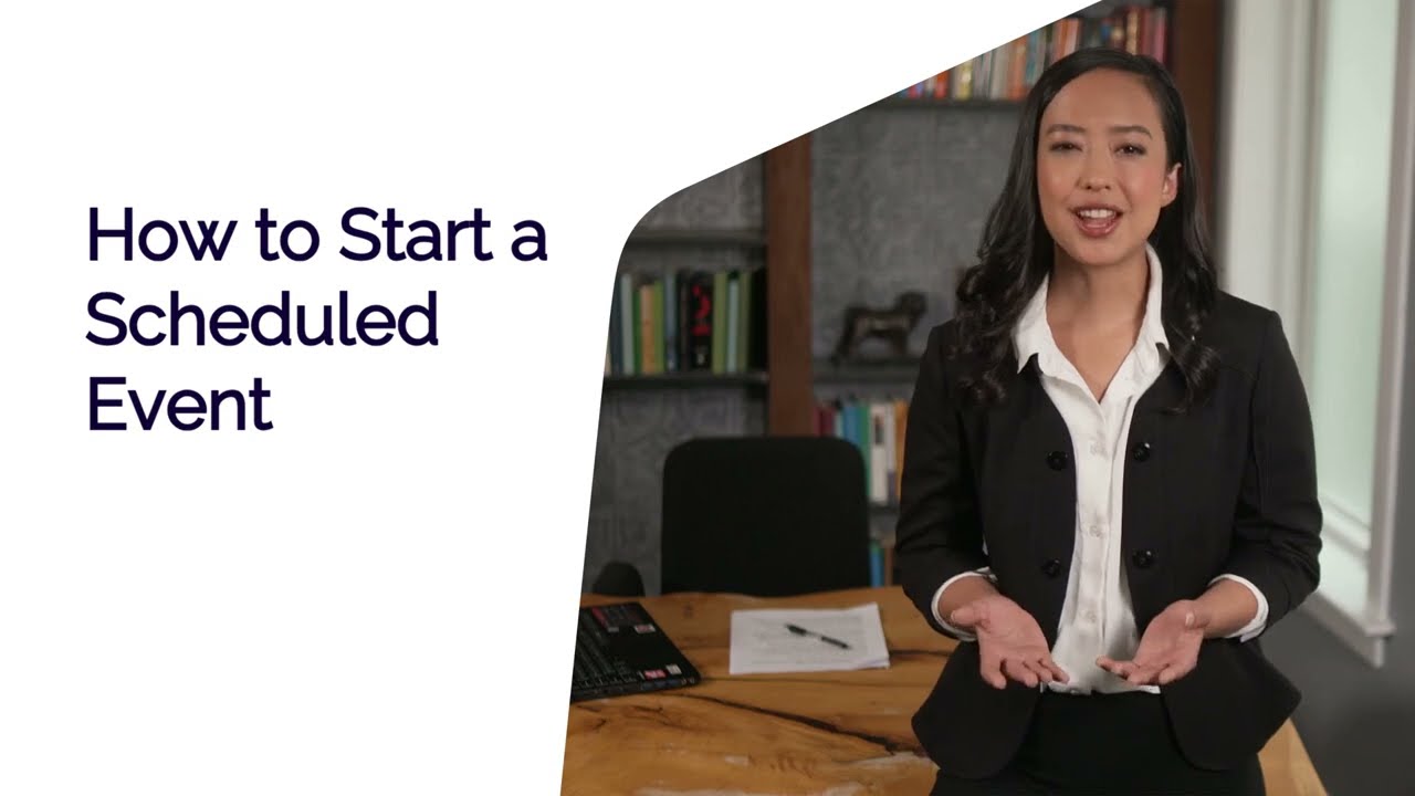 How to Start a Scheduled Event on R-Link | Step-by-Step Guide