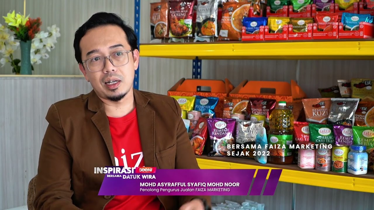 Inspirasi Seeni: Dr. Azizan Osman & Najwa Abu Bakar | Pelancaran Kotak Dapur & Rempah Soto Faiza