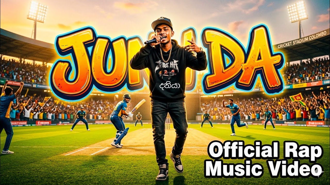 🔥 Sri Lanka Cricket Rap | Daniya Lirix Official Music Video | Mage mathe be