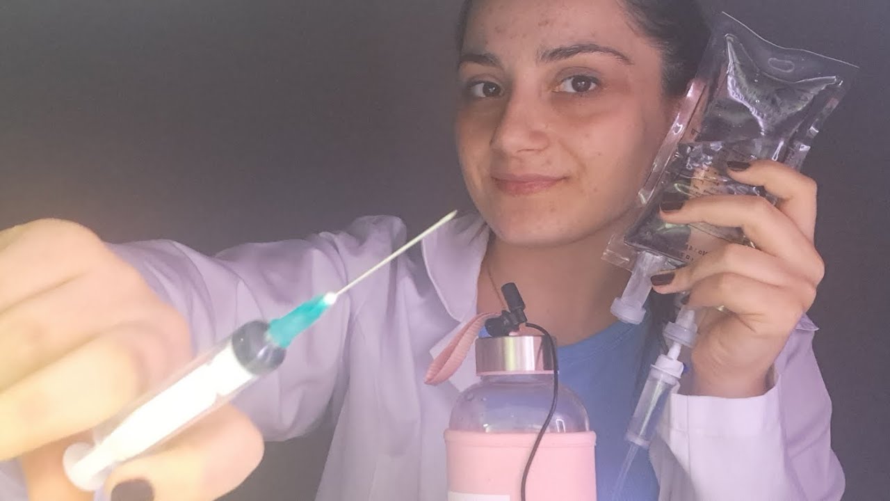 - TÜRKÇE ASMR -   💉Hemşire roleplay 💉