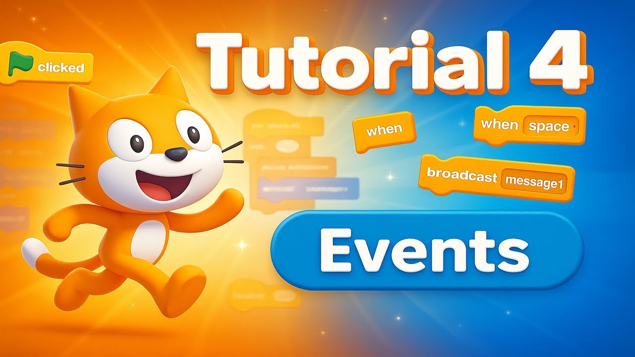 Scratch 3: Tutorial 04 -  Events