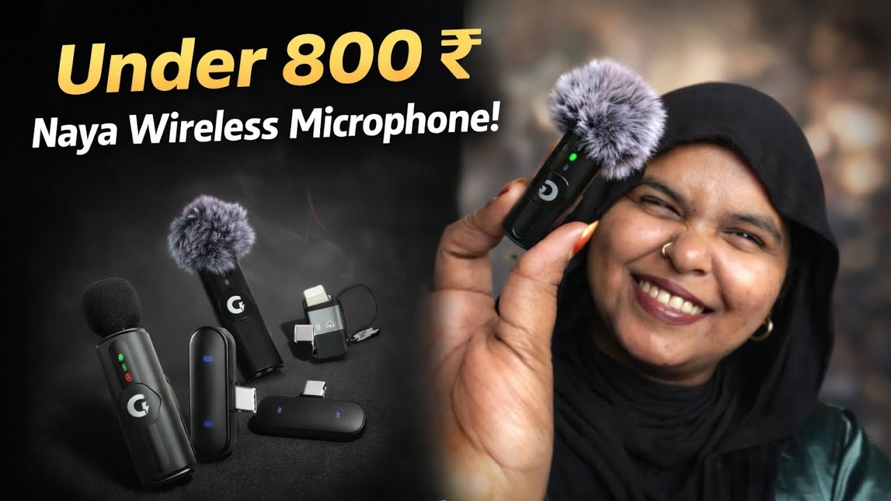 Under 800 ₹ Best Wireless Microphone 🔥 Grenaro Mic Review | Honest Review | 