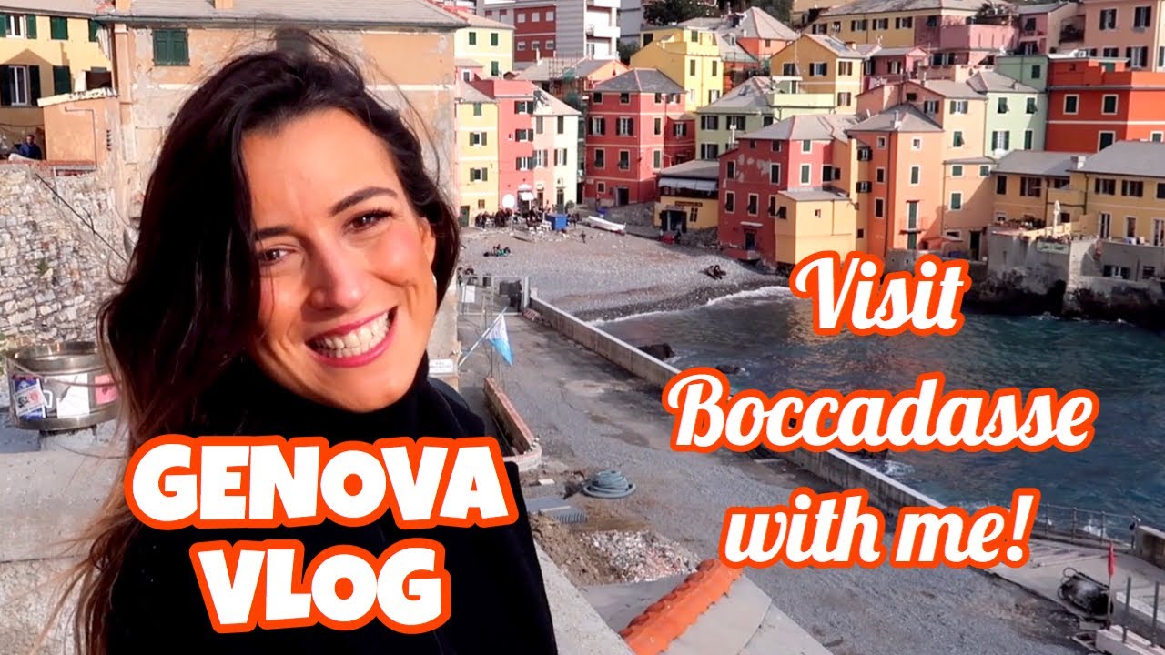 Genova VLOG | Visit Boccadasse with me!