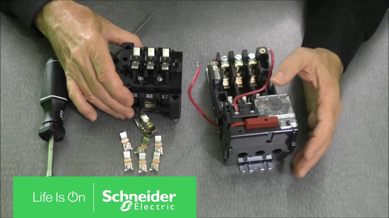 Replacing Contacts on NEMA Size 00, 0 & 1 Starters | Schneider Electric Support