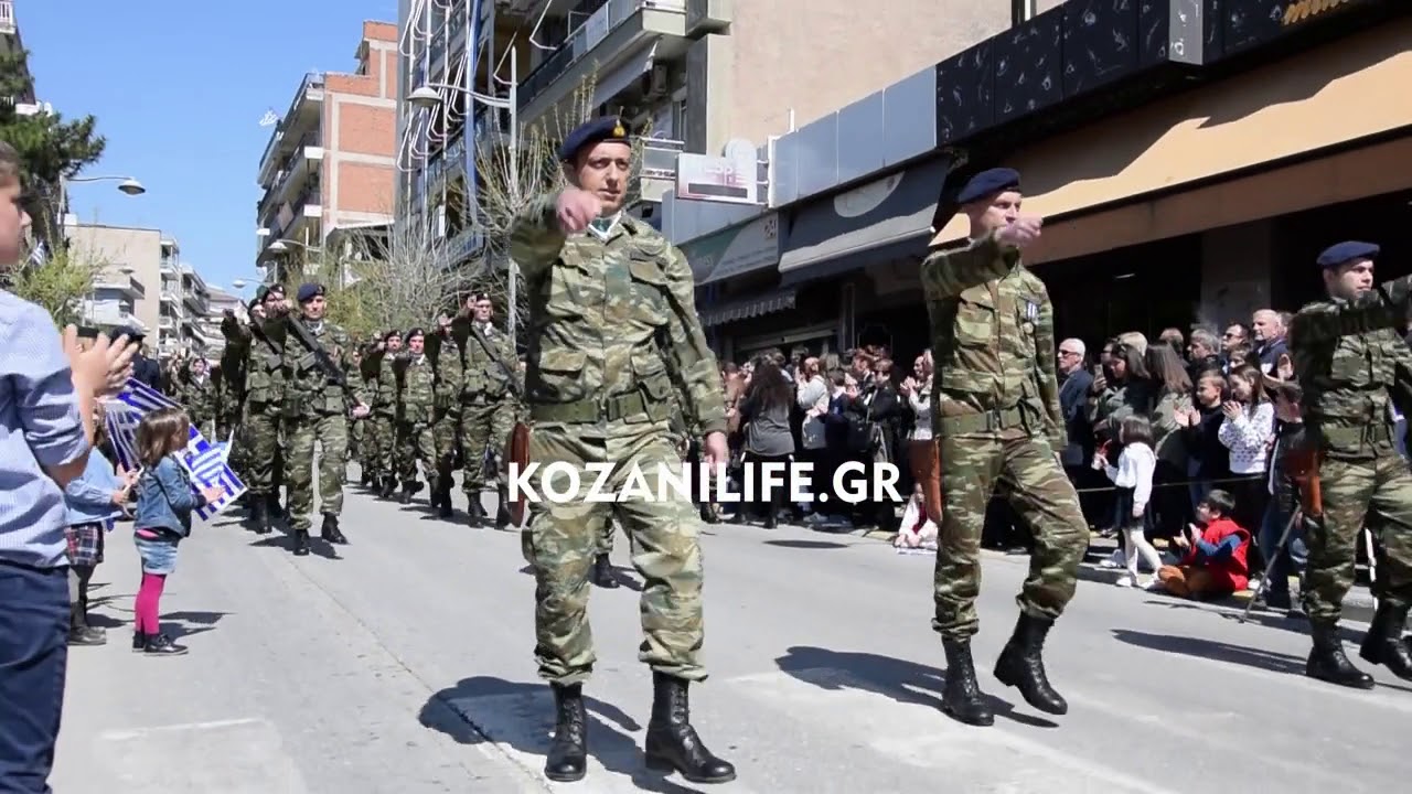 Μακεδονία Ξακουστή στην στρατιωτική παρέλαση της 25ης Μαρτίου 2019 στην Κοζάνη
