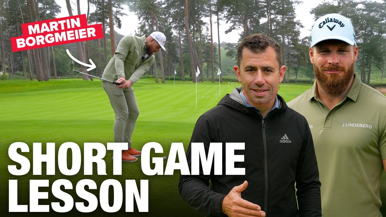 WORLD LONG DRIVE Champion Martin Borgmeier has a SHORT GAME lesson with Dan!!