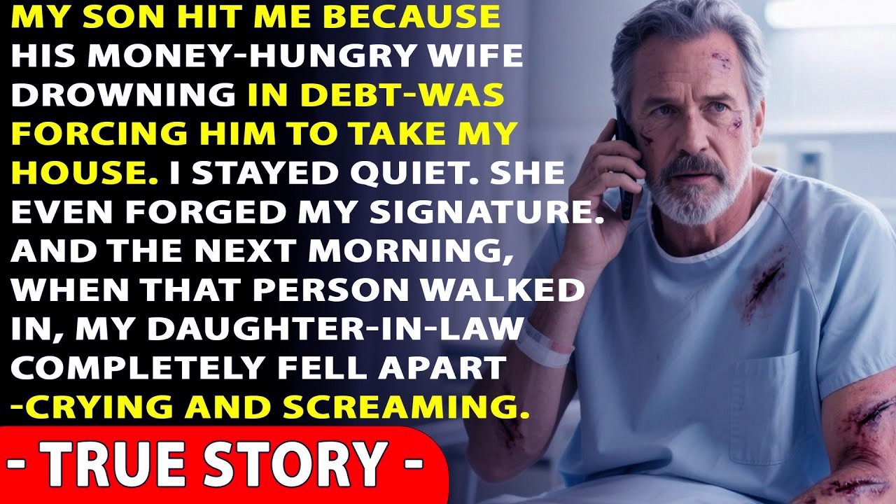My Son Hit Me Because His Debt-Drowning, Money-Hungry Wife Forced Him to Take My House…