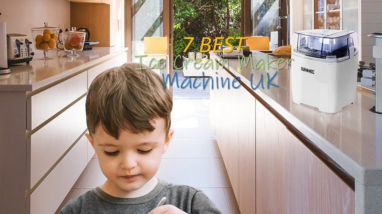 🍦🍨The 7 Best Ice Cream Maker Machine UK with No Freezer Bowl Required