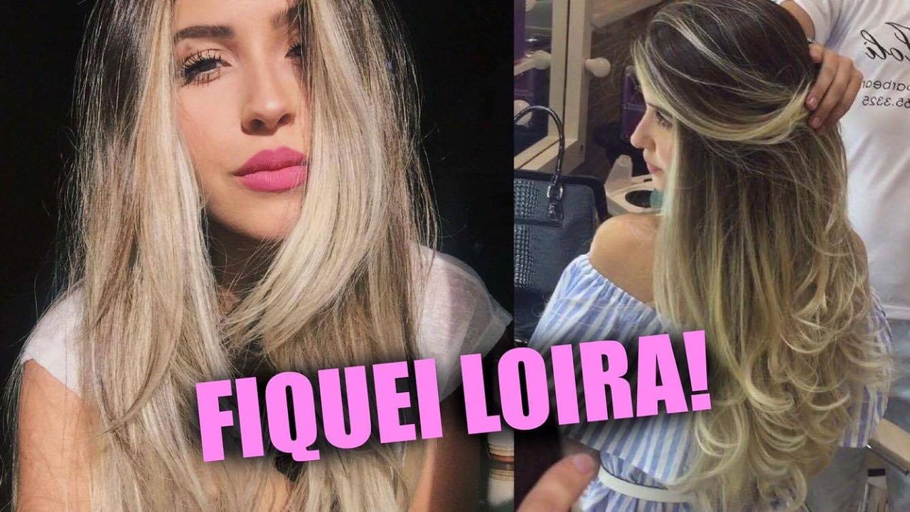 vlog: COMO DEIXEI MEU CABELO LOIRO!