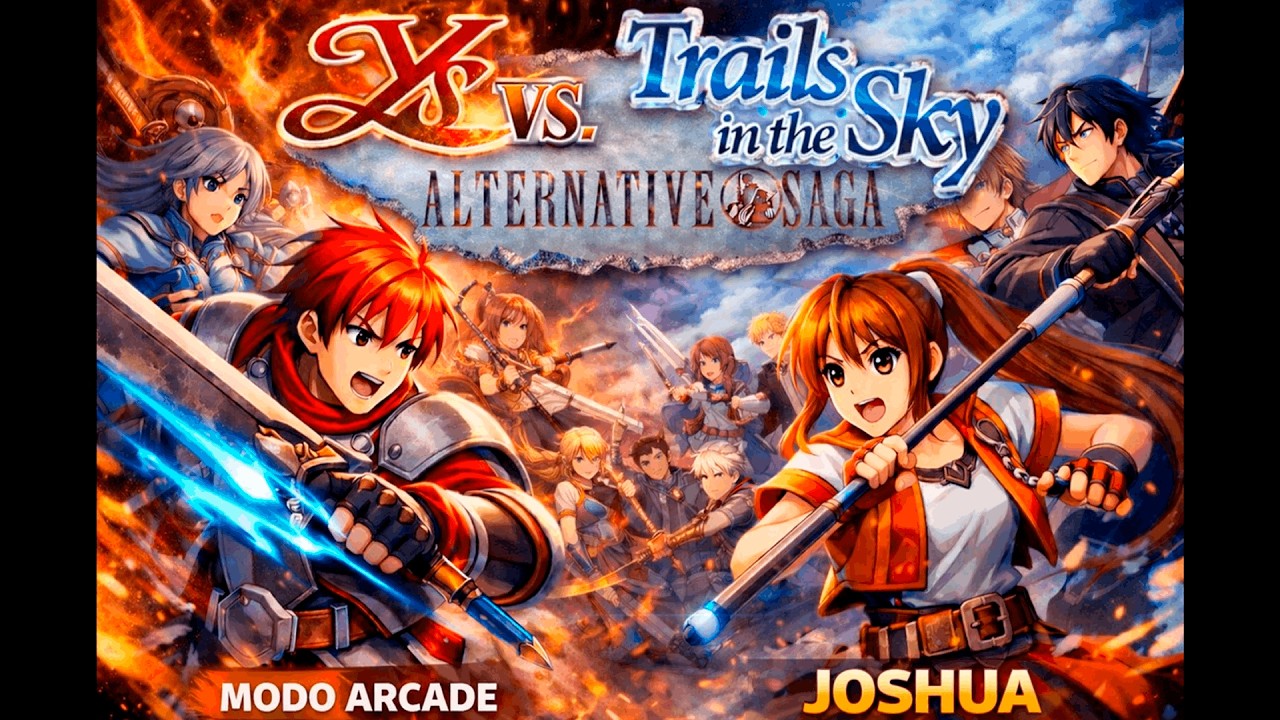 Ys vs. Trails in the Sky: Alternative Saga ( 2025 ) [ Arcade Mode 
