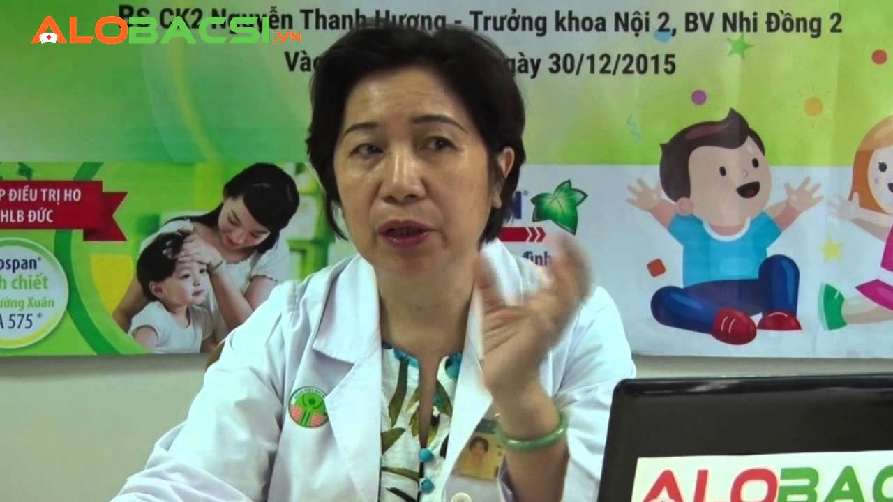 GLTT “Phương pháp trị ho hiệu quả, an toàn cho trẻ sơ sinh và trẻ nhỏ”
