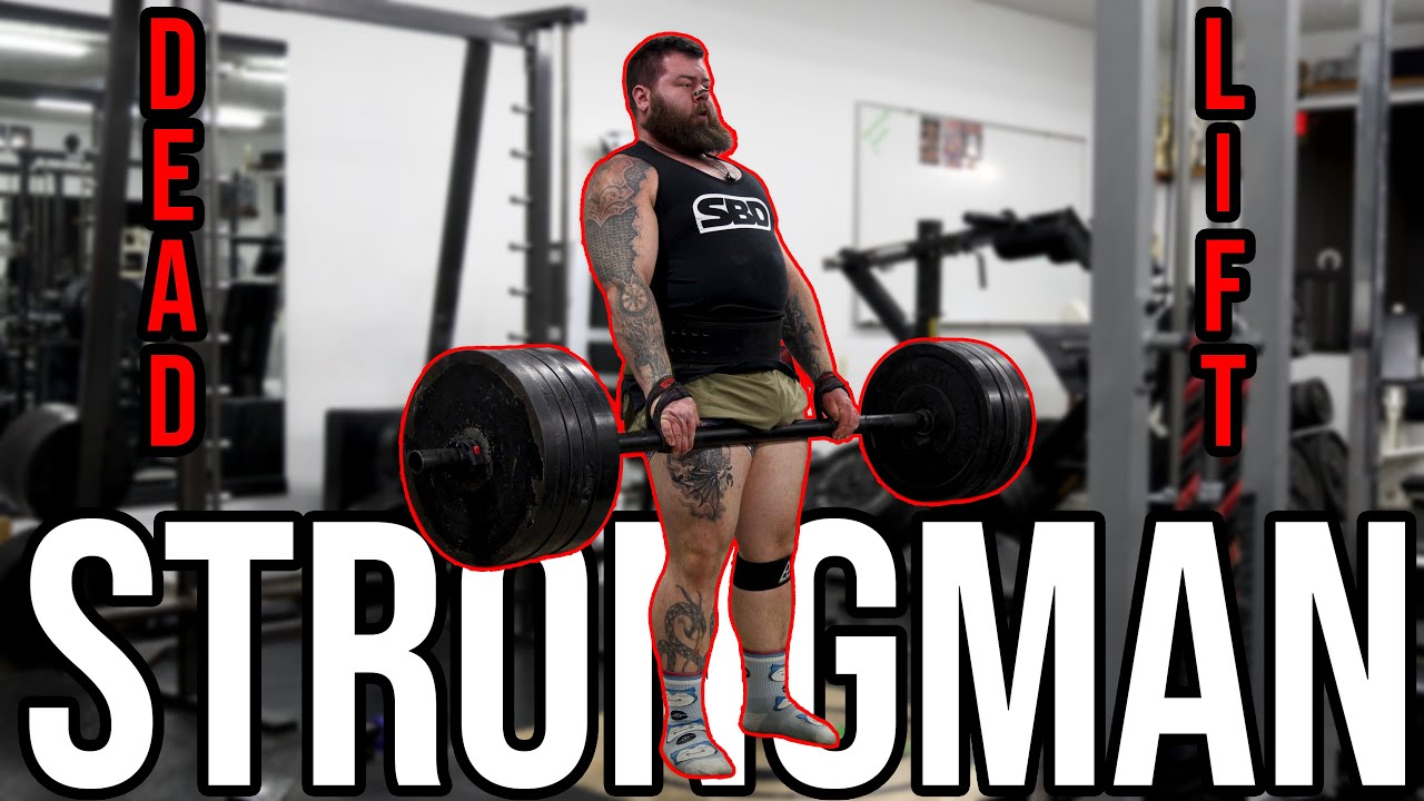 CRIPPLING Deadlift session || Strongman Offseason