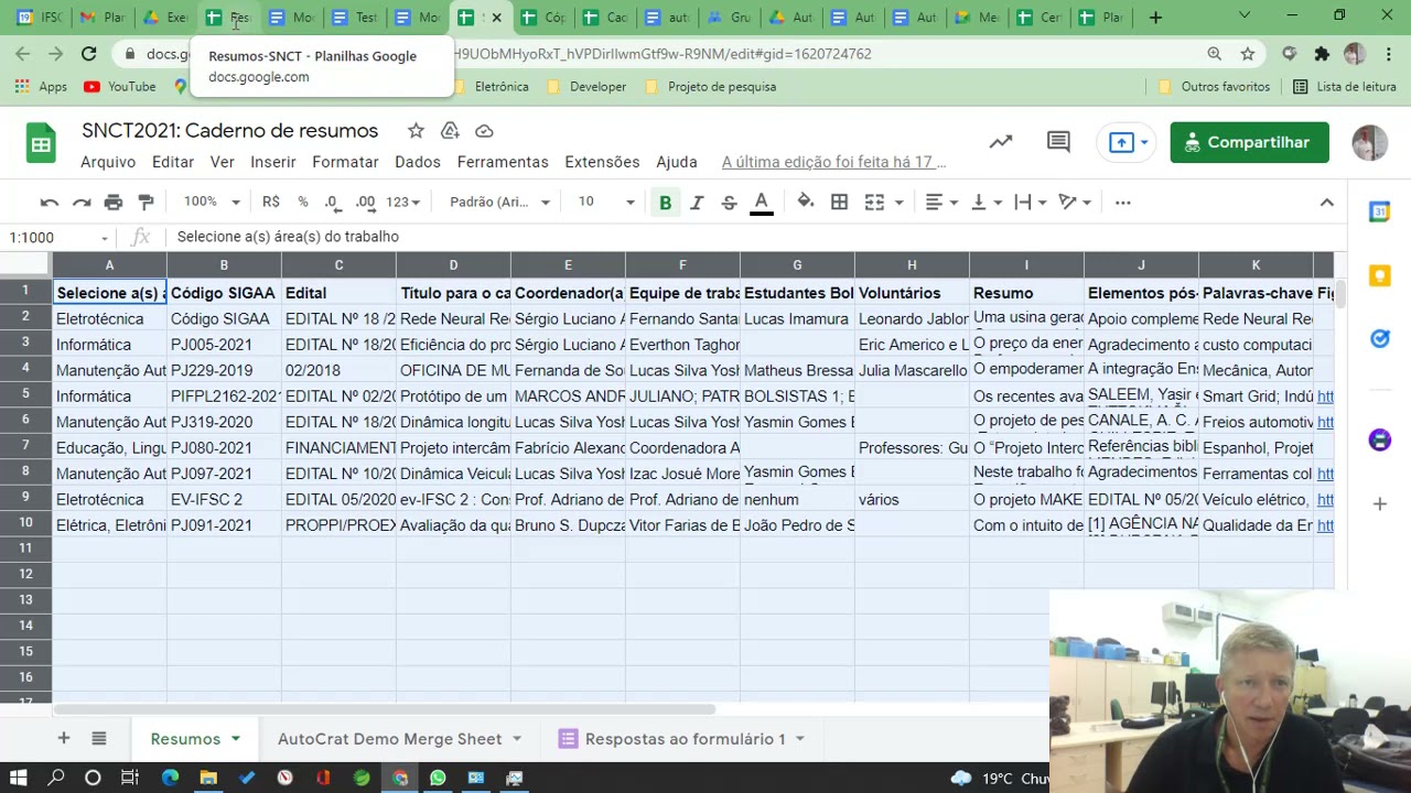 Autocrat: Merge de links de imagens do Google Drive presentes em planilhas do Google