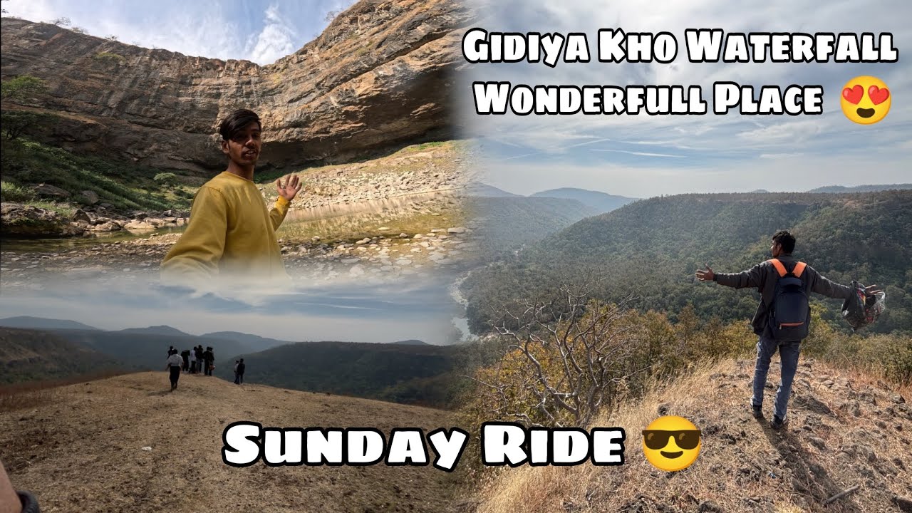 Gidiya Kho Waterfall in Indore || Hidden Waterfall Near Indore || Sunday Ride || #cmvlogs09