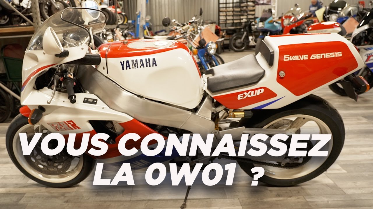 Yamaha FZR 750 R, conçue pour la piste