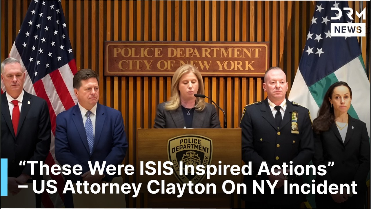 Full Press Conference: NY Authorities Announce Federal Terror Charges After IED Attempt | AC1F