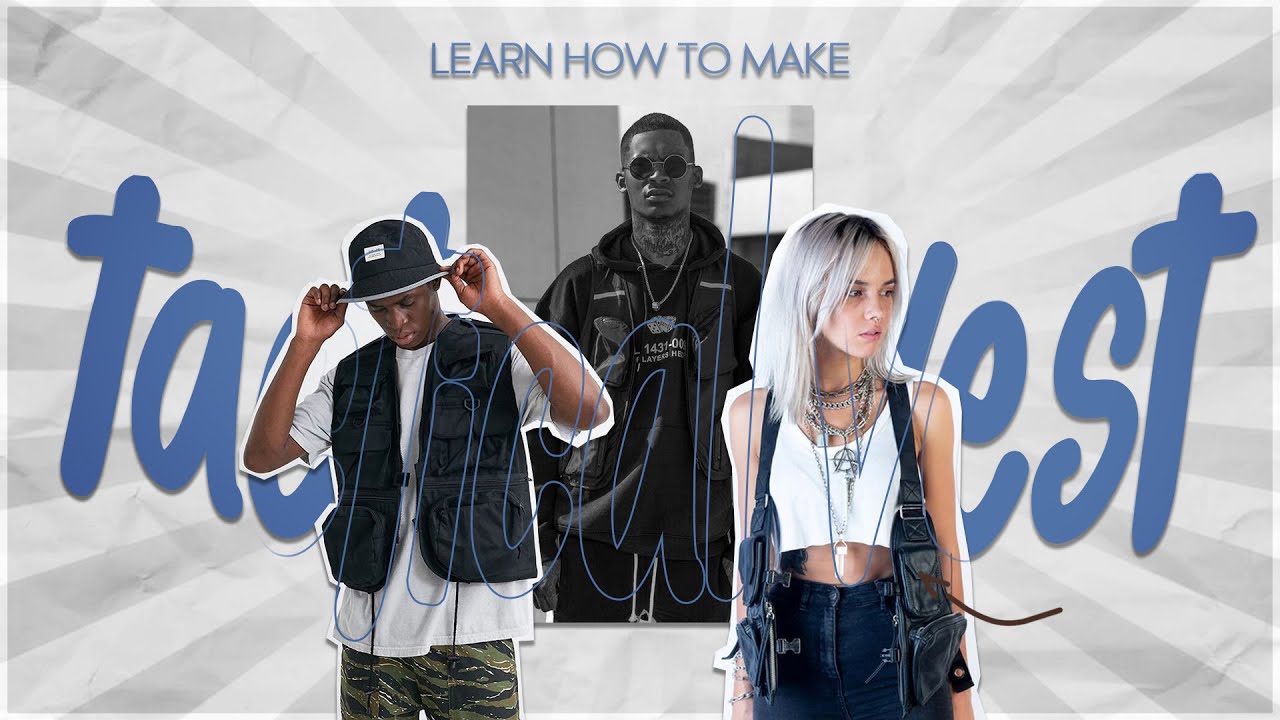Custom streetwear tactical/ utility vest | The Tall Tailor