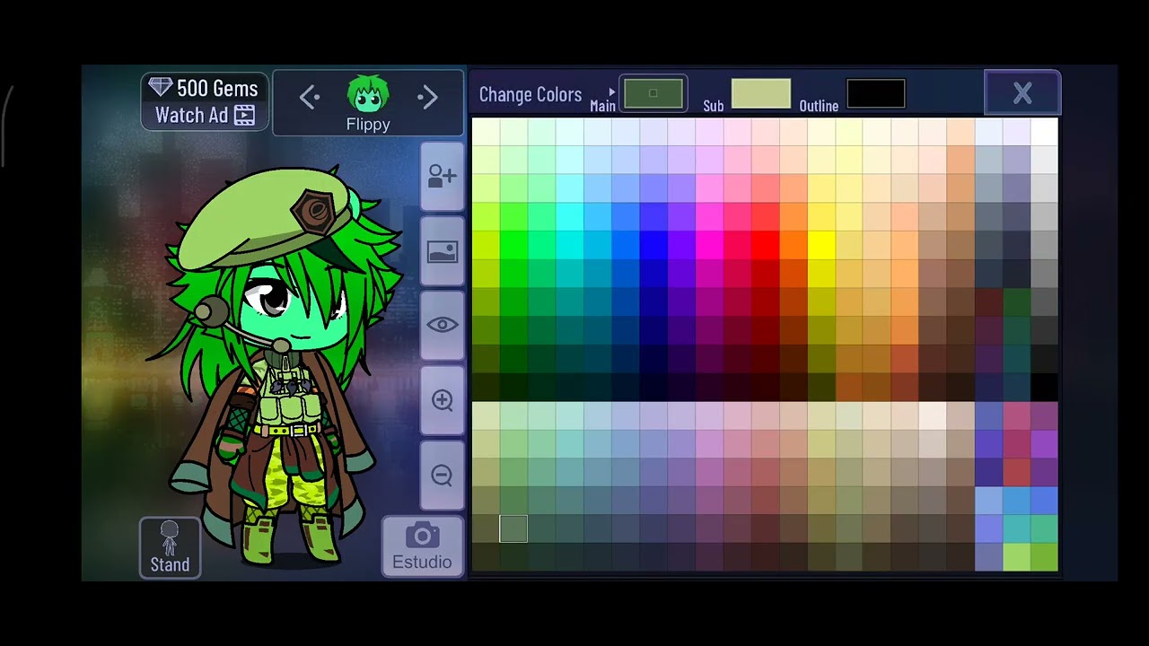 Htf como hacer el oc rediseño de Flippy 