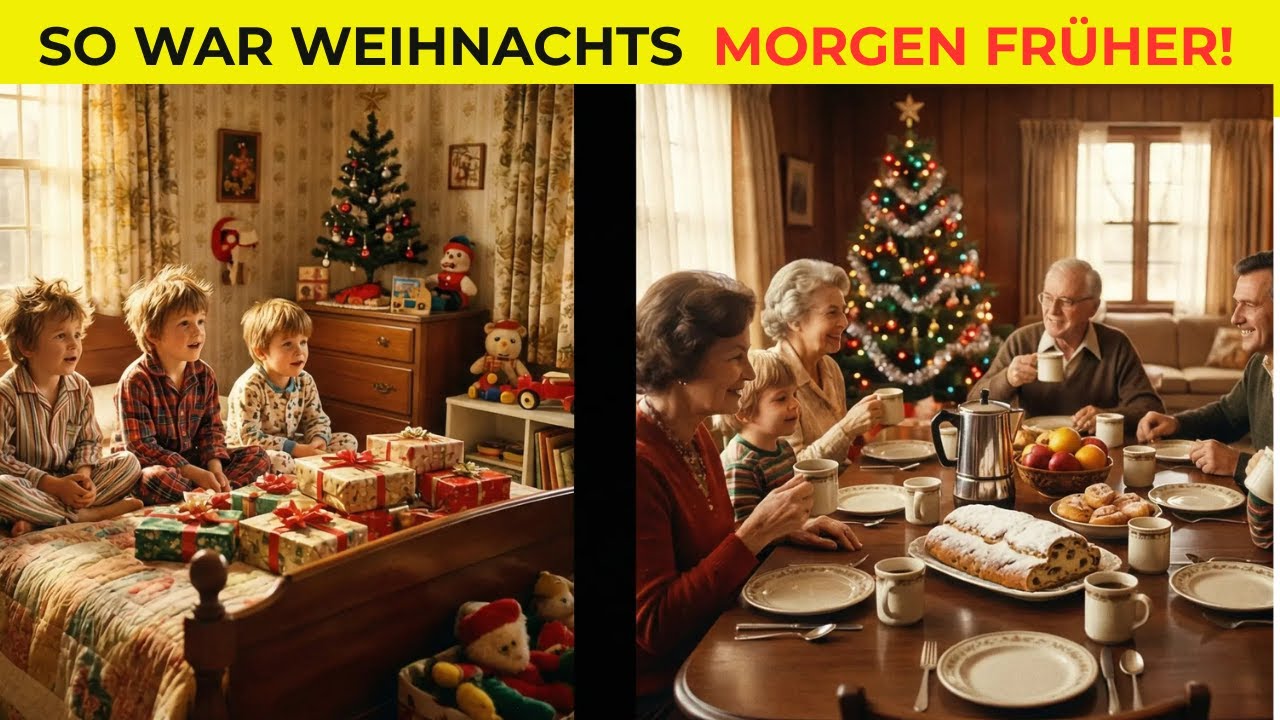 So war Weihnachtsmorgen in den 70ern & 80ern - unvergesslich!