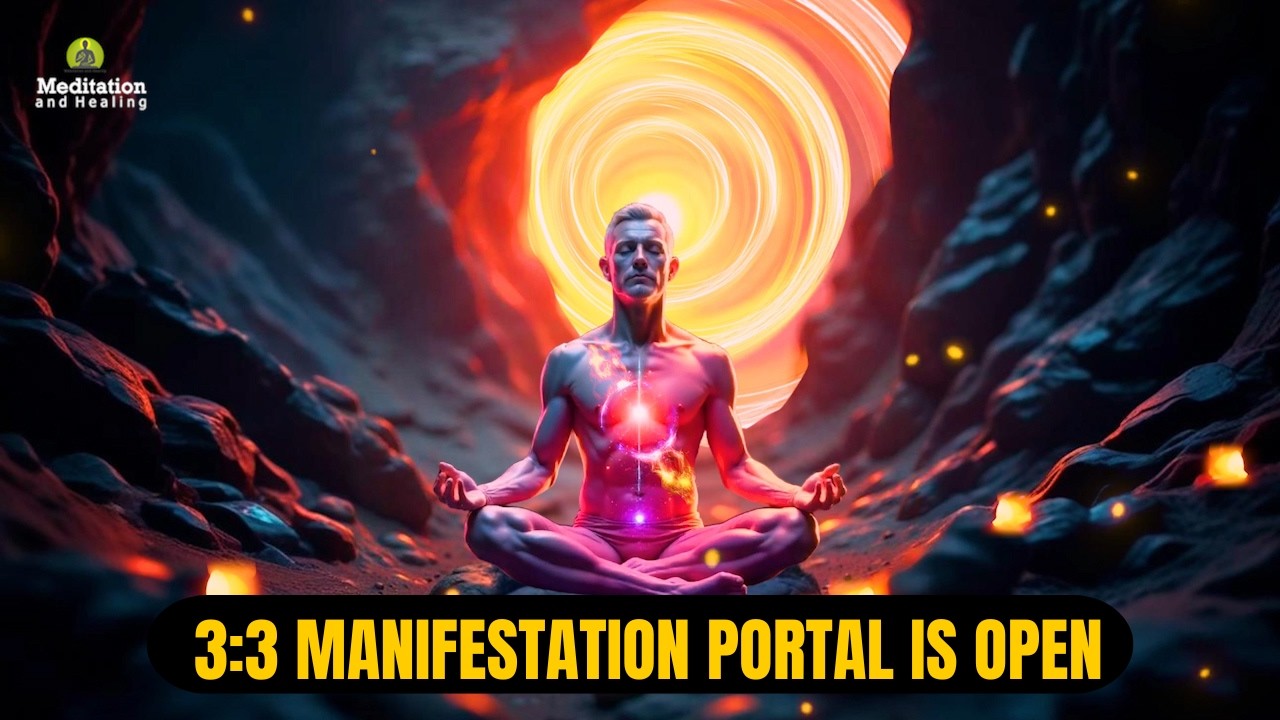 3:3 Manifestation Portal Is Open l Activate Portal Now | 963Hz Miracle Frequency Meditation Music