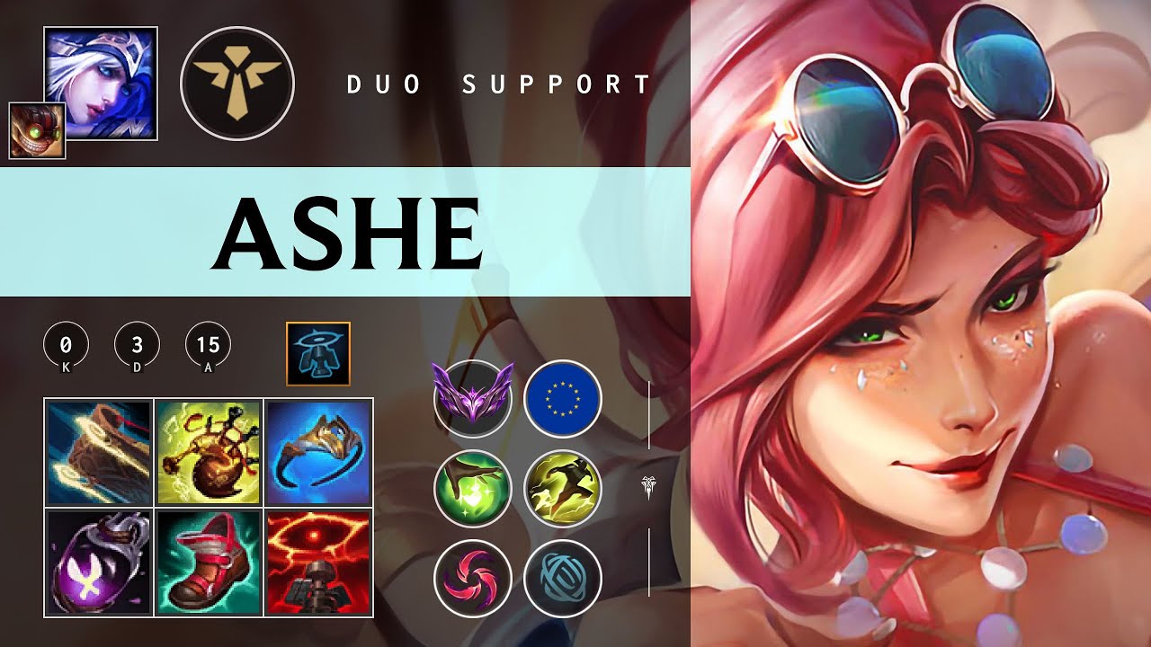 Ashe Support vs Milio - EUW Master Patch 26.01
