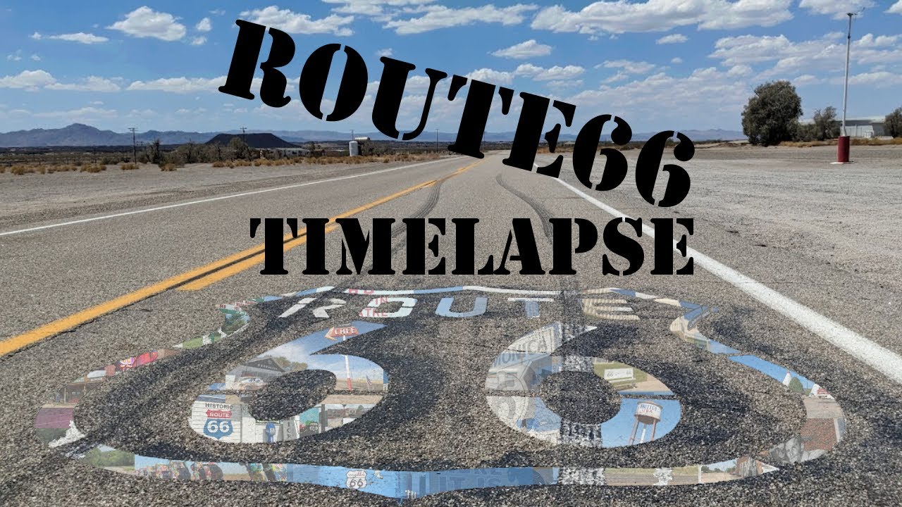 Route66 Timelaps from Chicago to LA (4K)
