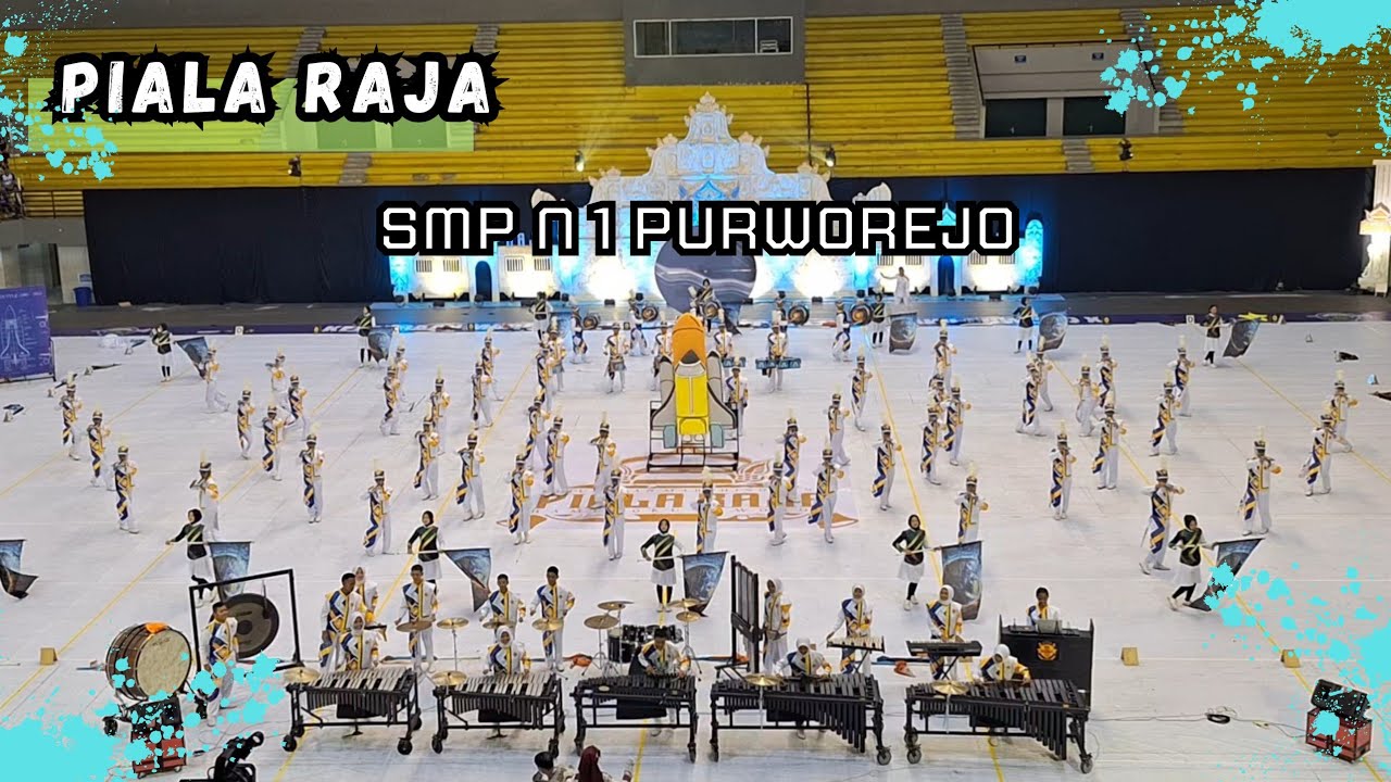 DRUMBAND SMP N 1 PURWOREJO PIALA RAJA HB CUP 2024