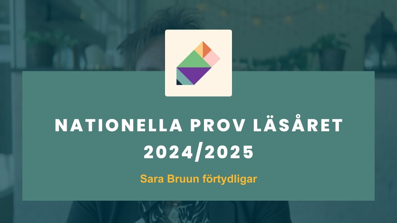Nationella prov 2024/2025: Viktig information för lärare i grundskolan